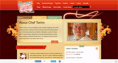Desktop Screenshot of cheftomm.com